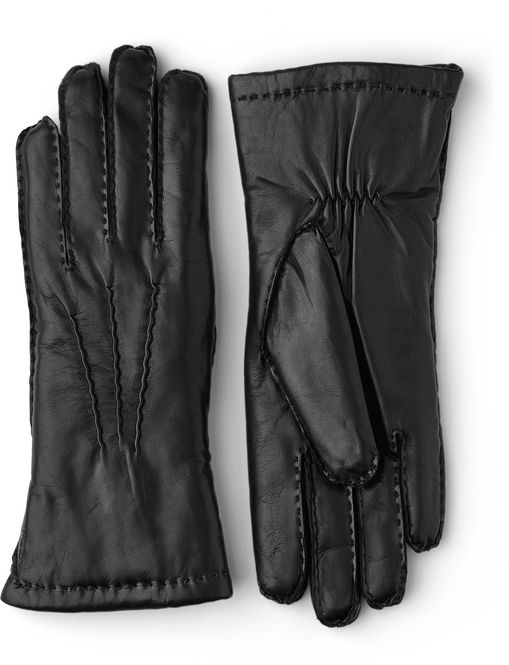 Huvudbild Hestra Damhandske lammpäls skinn svart