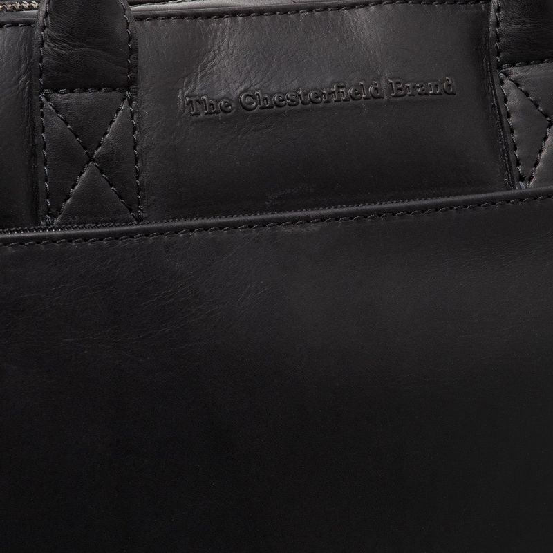 The Chesterfield Datorväska Tilbury svart