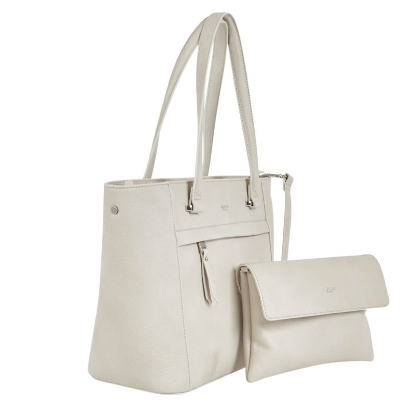 Ulrika Design Handbag 2 in 1 beige