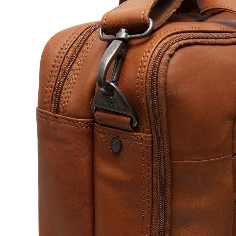 The Chesterfield Brand datorväska Ryan - Cognac