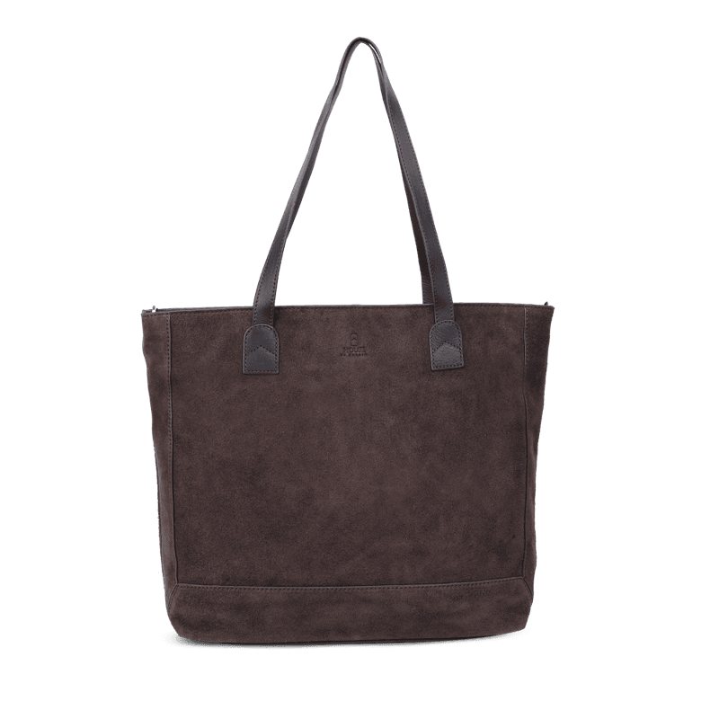 House of Nordic Tote mocca mörkbrun