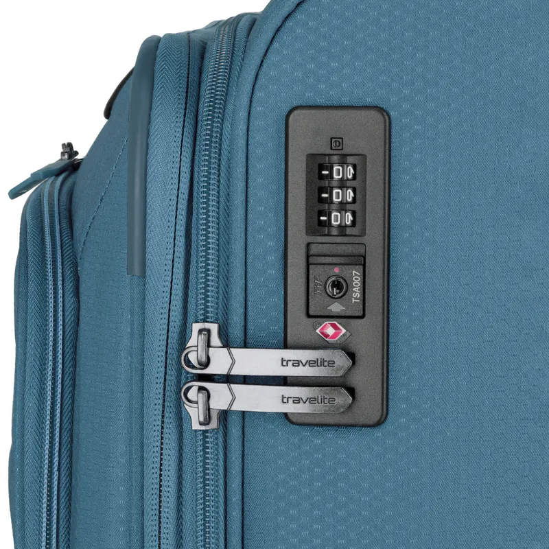 Travelite Skaii M 67 cm exp turkos