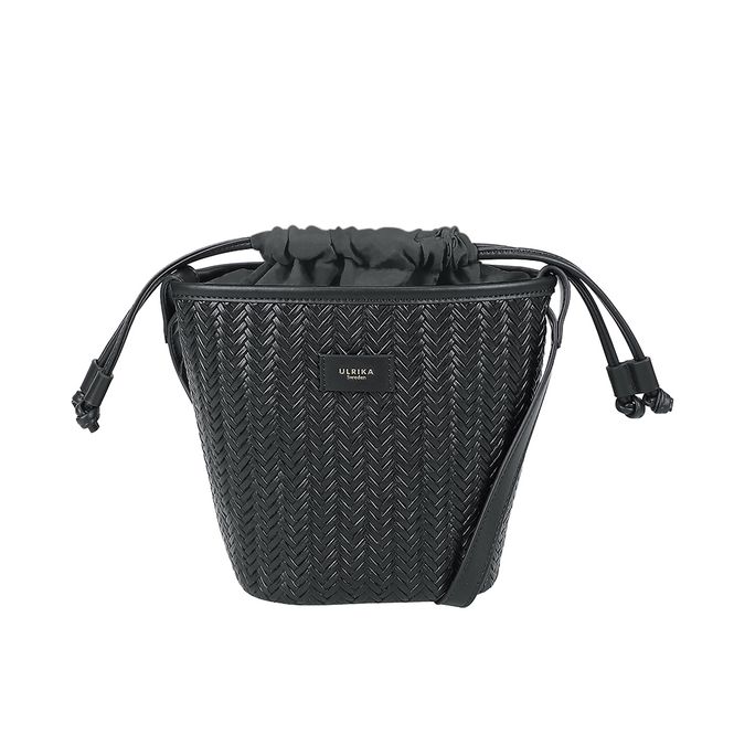 Huvudbild Ulrika Design Bucketbag Braid svart