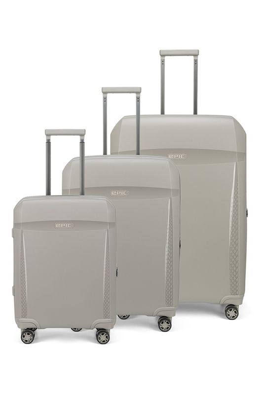 Epic Zeleste 3-set - LuxuryTAUPE - Resväskor 55/66/76 cm