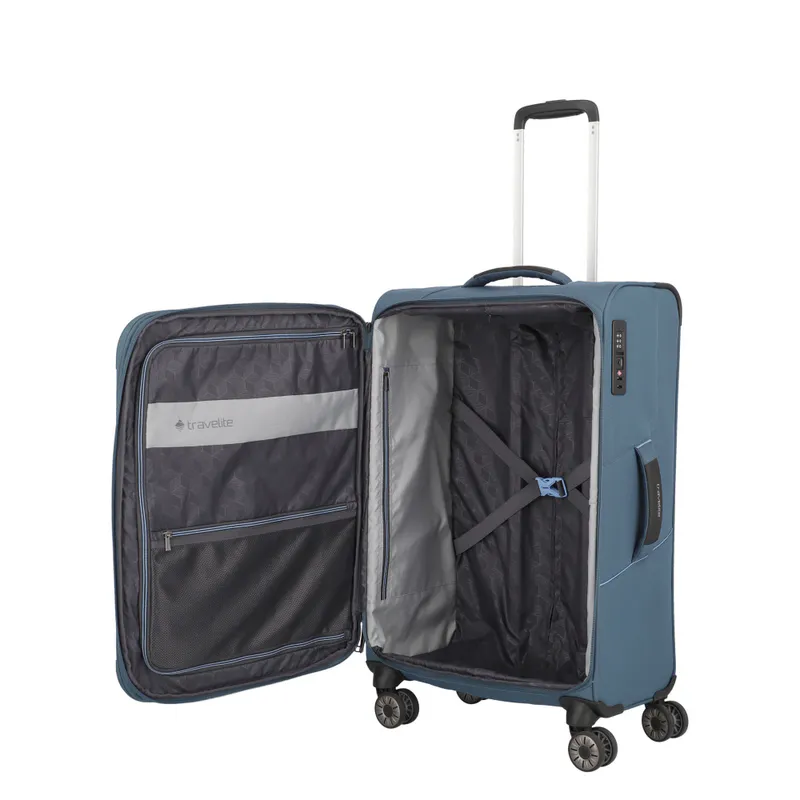 Travelite Skaii M 67 cm exp turkos