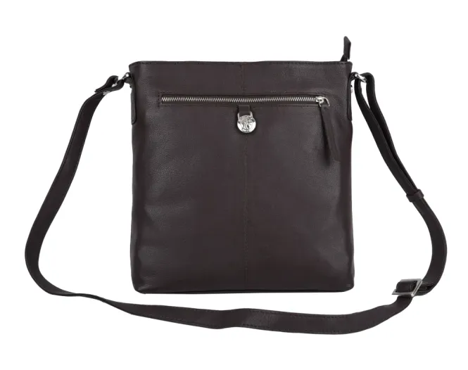 Huvudbild Adax Crossbody Lotta mörkbrun