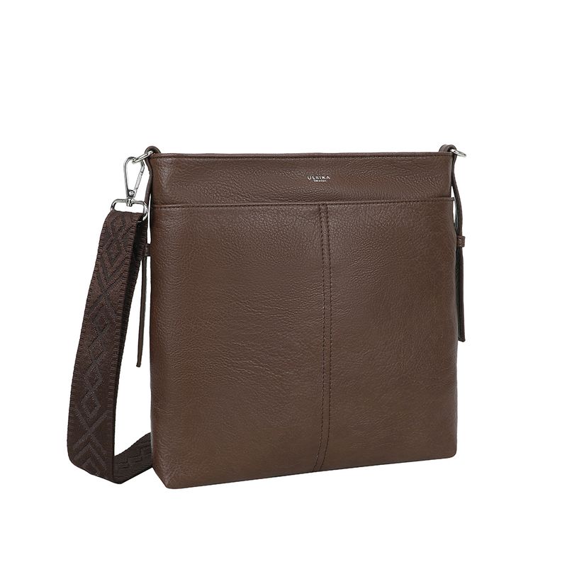 Ulrika Design Axelväska Pocket  mörkbrun