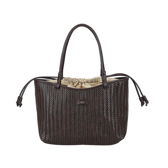 Huvudbild Ulrika Design Totebag Braid mörkbrun